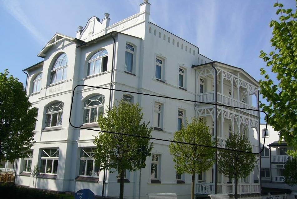 Meerblick-Appartement Villa Gudrun Binz Exteriér fotografie